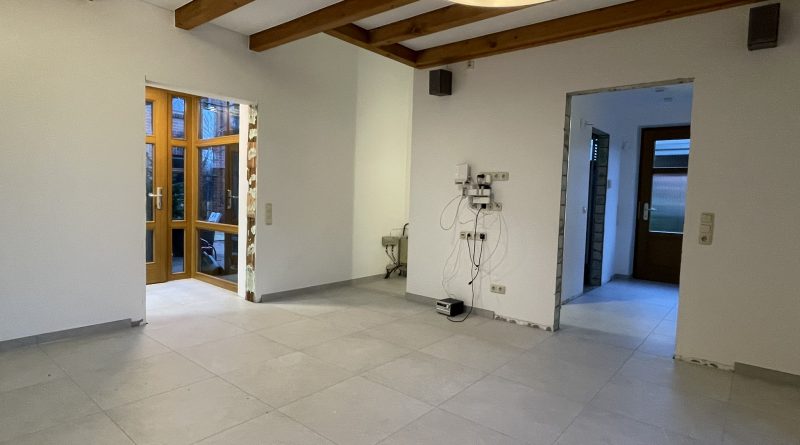 Es geht voran mit der Renovierung